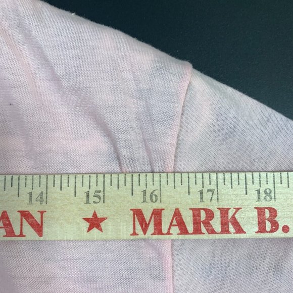 VTG Red Stripe Men's 80s Pink Beer 50-50 Spell Out Jamaica T-Shirt Sz L - Picture 7 of 10